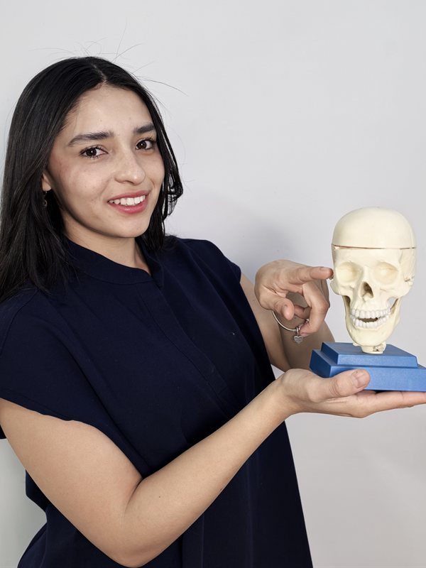 Lic. Yaremi Zendejas, fisioterapeuta de CIFENT